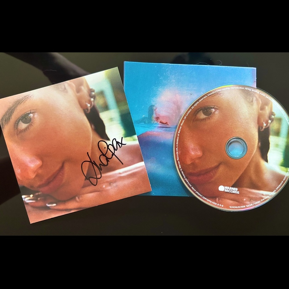 Dua Lipa Signed CD Album Sleeve NEW SEALED